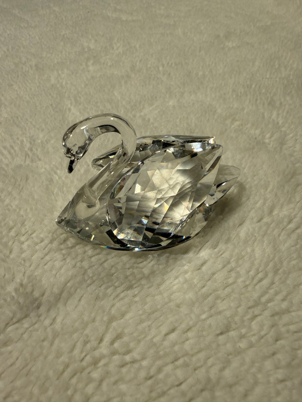 Swarovski Zwaan Kristal Figuur - Elegant Decoratiestuk, Verzamelen, Swarovski, Ophalen of Verzenden, Zo goed als nieuw, Figuurtje