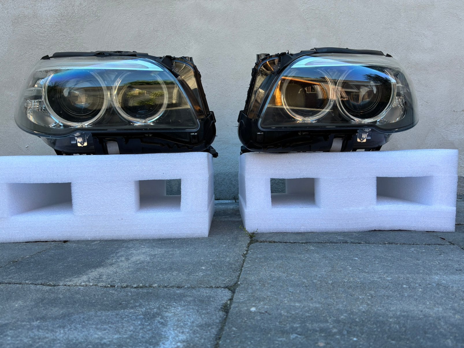 Bmw 5-serie F10 F11 Bi-xenon LCI koplampen(100% waterdicht), Ophalen of Verzenden, Gereviseerd, BMW