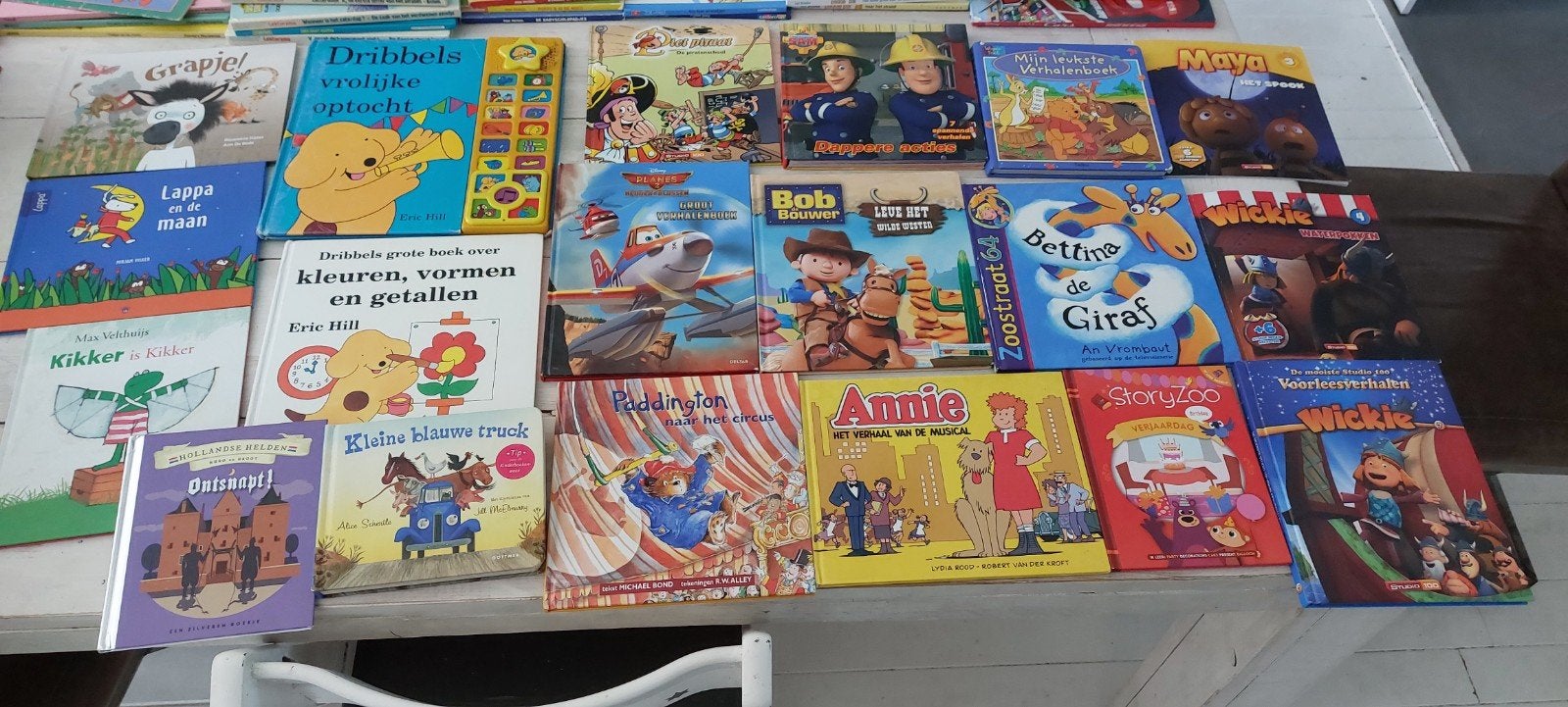 kinderboeken kikker, dribbel, Sam, Piet, wicky, Bob, planes, Boeken, Ophalen of Verzenden, Gelezen, Fictie algemeen