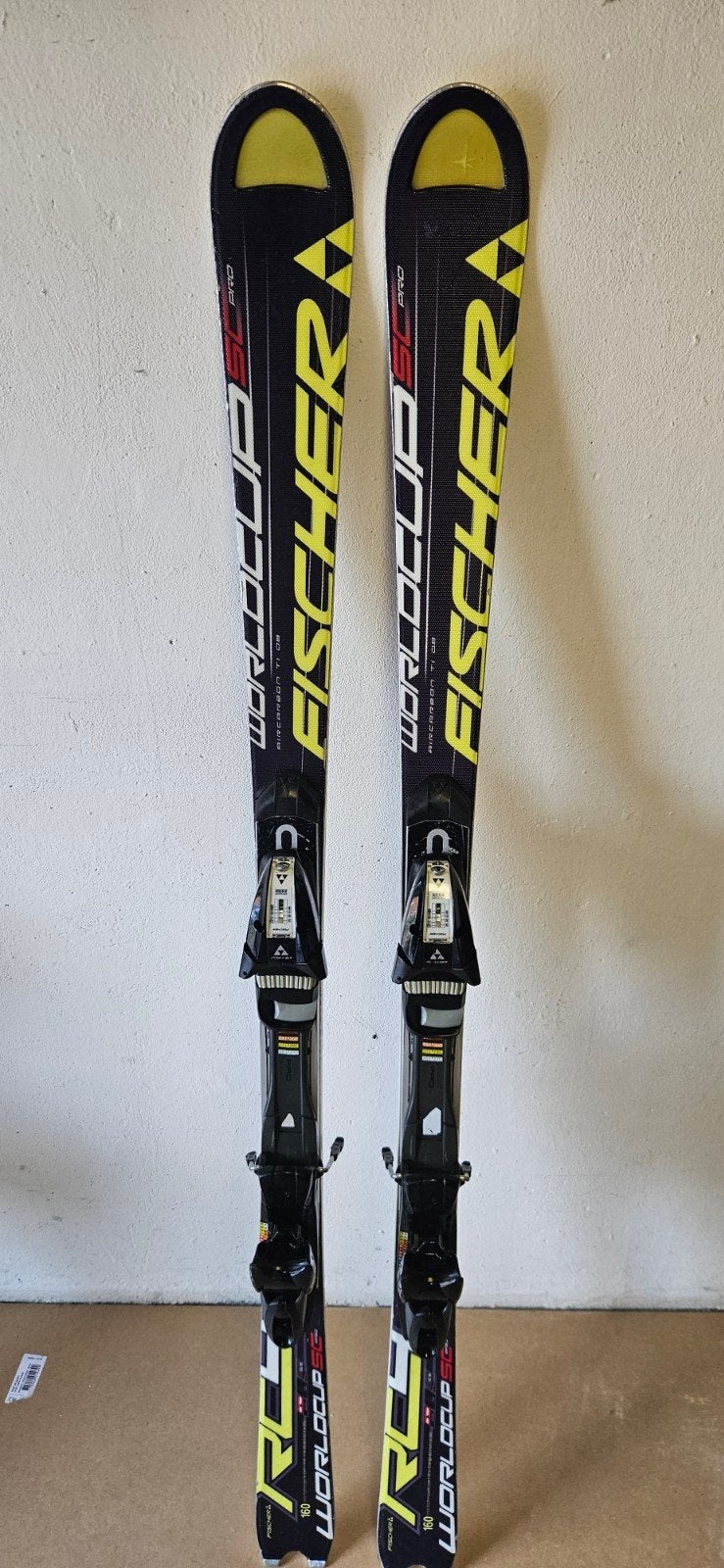 Fischer RC4 Worldcup SC 160cm super race Slalomcarver (11), 140 tot 160 cm, Fischer, Ophalen of Verzenden, Zo goed als nieuw