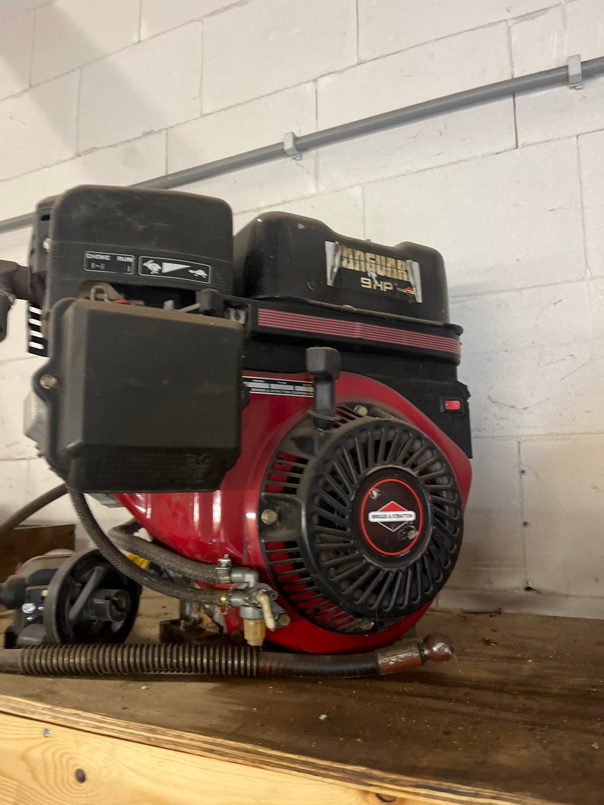 Briggs & Stratton Vanguard 5HP Benzinemotor, Ophalen of Verzenden, Gebruikt, Benzinemotor, 1800 rpm of meer