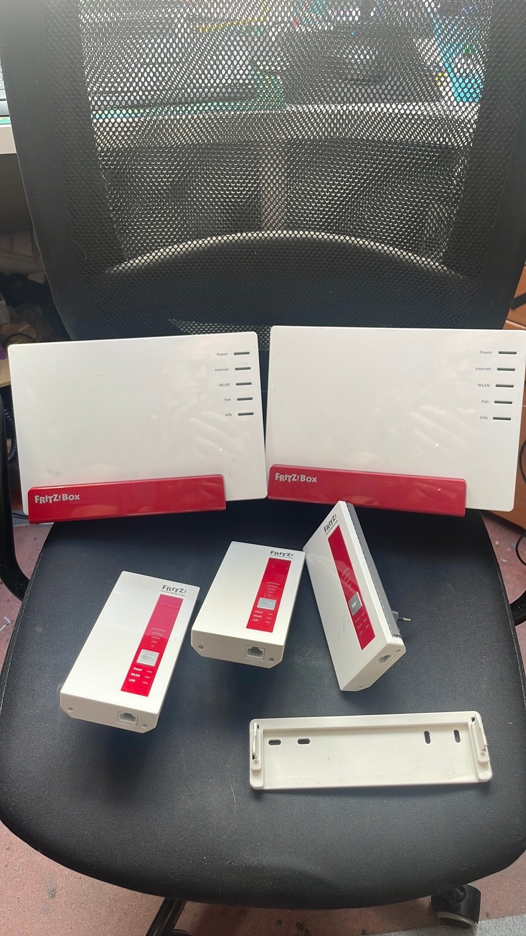 Fritz!box routers en Repeaters, Computers en Software, Ophalen, Gebruikt, Router