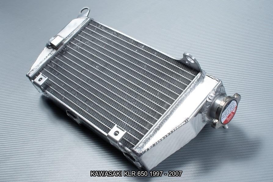 Radiateur Koeler Radiator AVDB KAWASAKI KLR 650 1997 - 2007, Ophalen of Verzenden, Nieuw