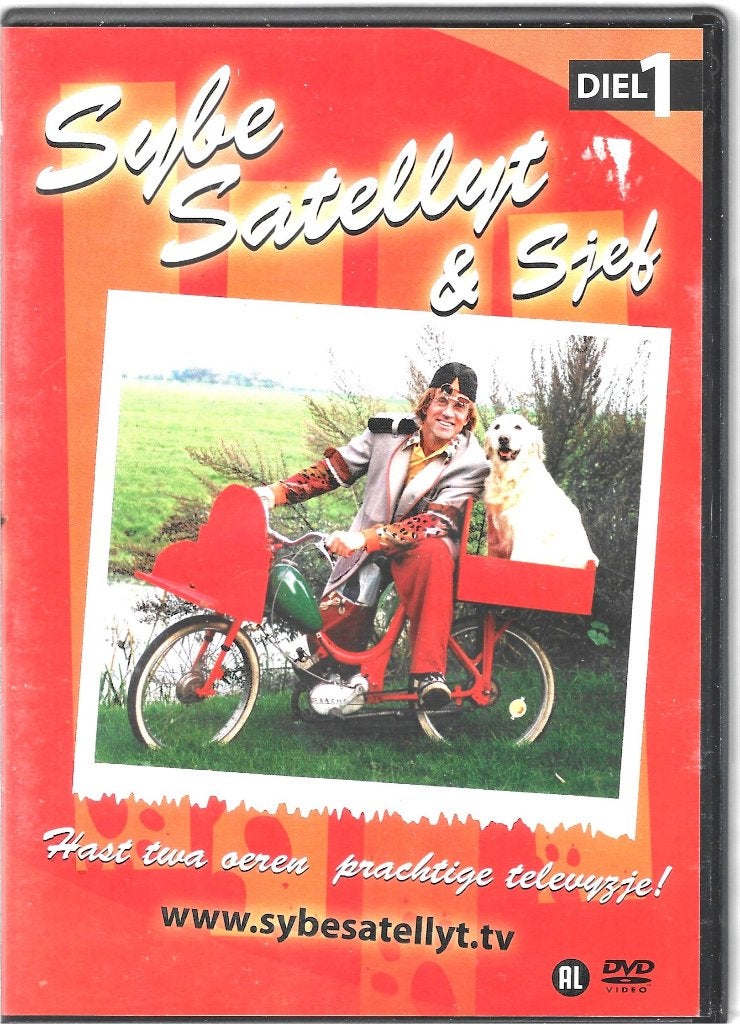DVD: Sybe Satellyt & Sjef - Diel 1, Alle leeftijden, Ophalen of Verzenden, Zo goed als nieuw, Muziek en Concerten