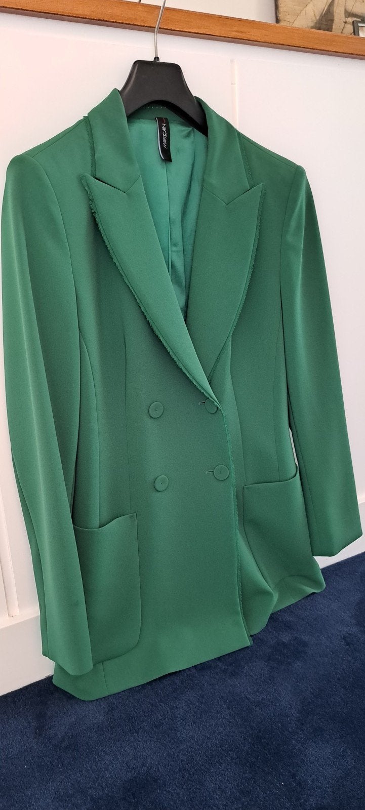 Marc Cain Groen Kolbert Maat N5 (42), Kleding | Dames, Marc Cain, Maat 42/44 (L), Ophalen of Verzenden, Zo goed als nieuw