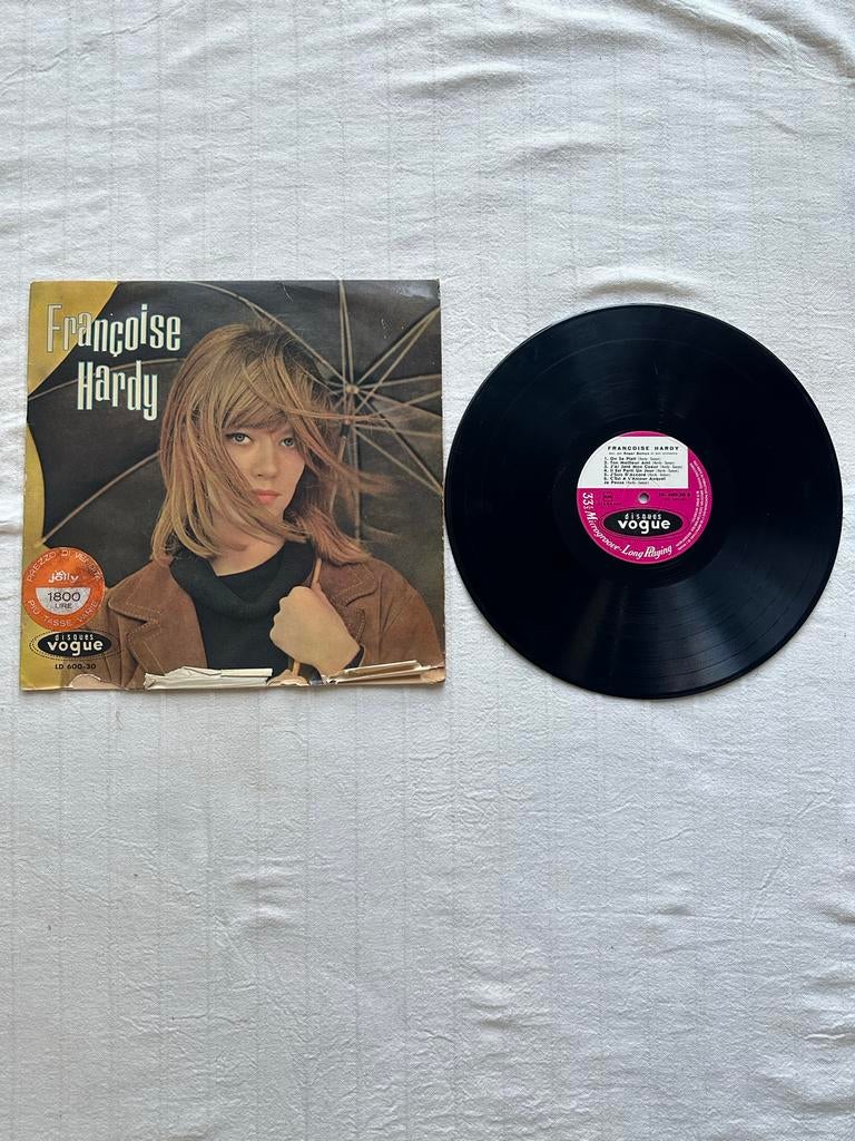 Françoise Hardy - Françoise Hardy (Disques Vogue), Gebruikt, Originele persing, Ophalen of Verzenden, 12 inch
