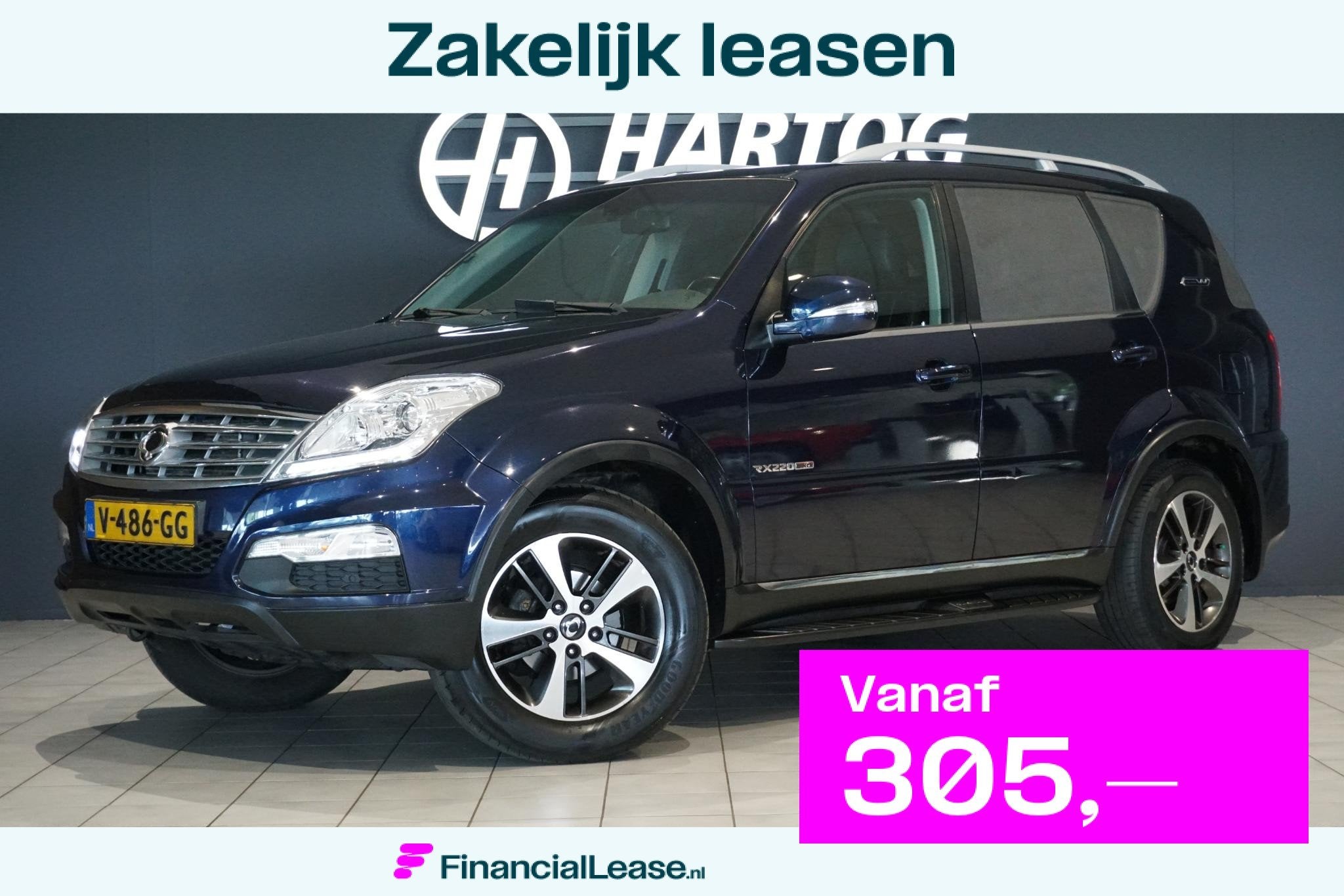 SsangYong Rexton RX 220 e-XDI Sapphire + CAMERA / STOELVERWA, Automaat, 1987 kg, 2157 cc, Gebruikt