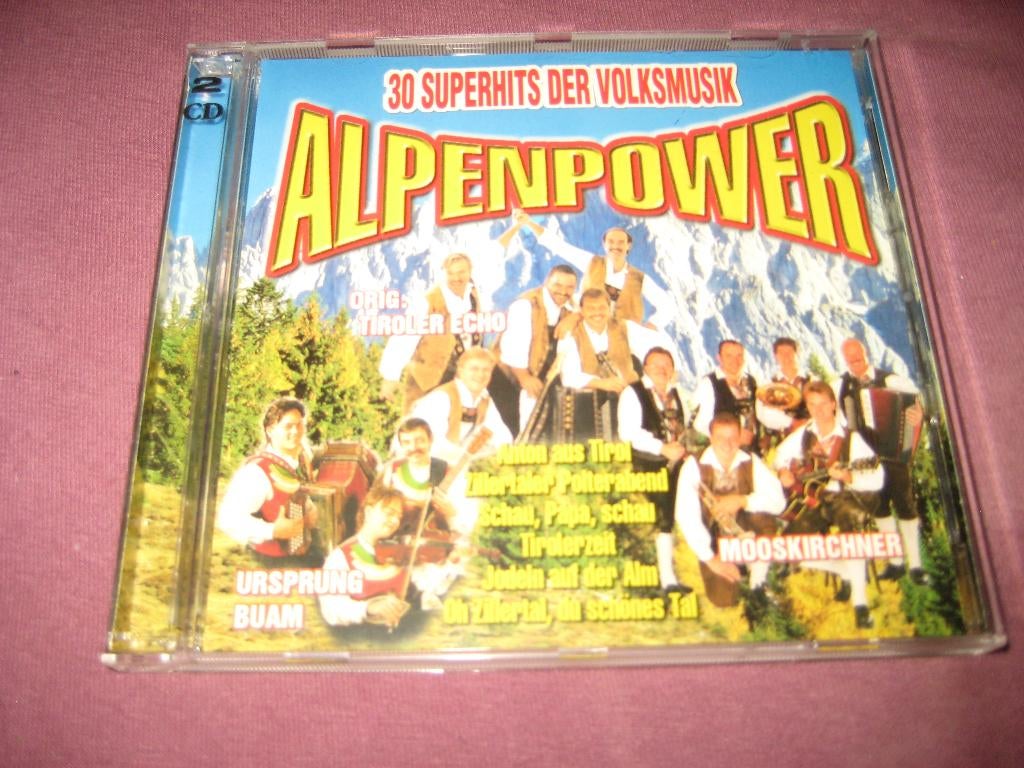 Alpenpower, 2 CDs, Ophalen of Verzenden, Zo goed als nieuw