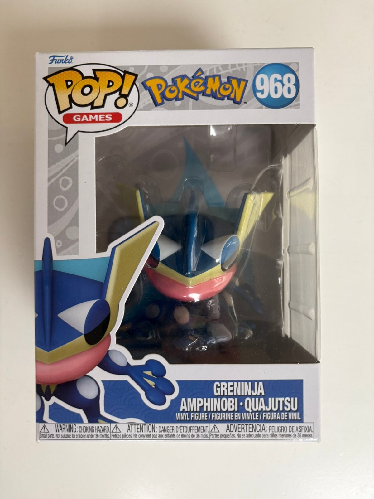 Funko Pop! Pokémon Greninja #968 – nieuw in doos, Verzamelen, Ophalen of Verzenden, Zo goed als nieuw