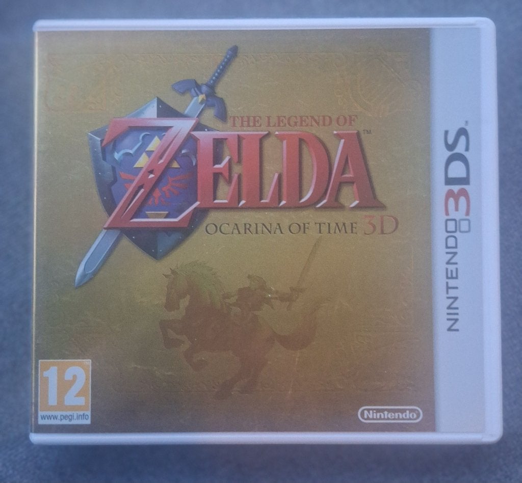 The Legend Of Zelda Ocarina Of Time (Gouden Hoes) 3DS ZGAN, Avontuur en Actie, 1 speler, Ophalen of Verzenden, Zo goed als nieuw