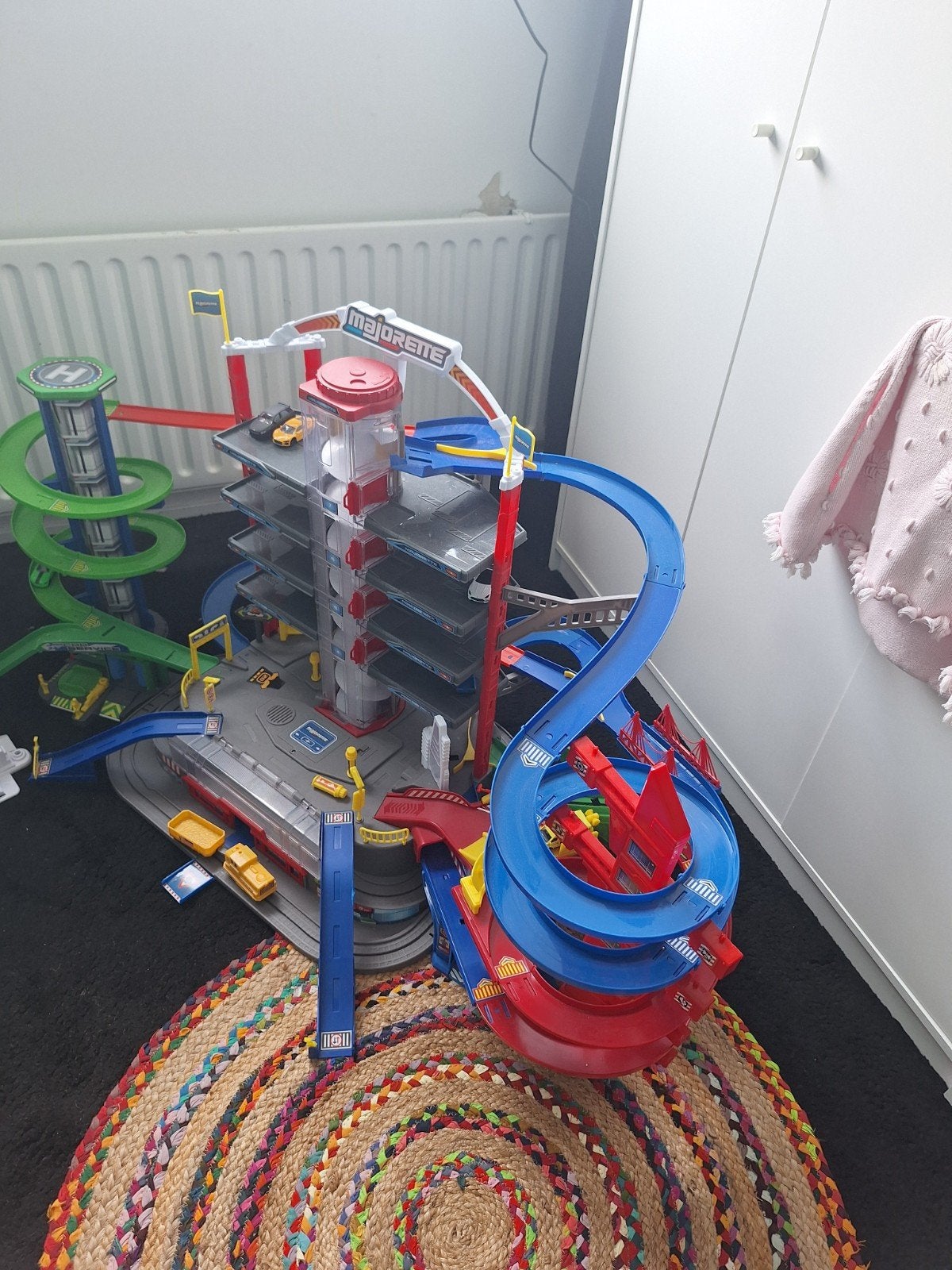 Majorette Super City Garage - Grote Speelgarage, Ophalen