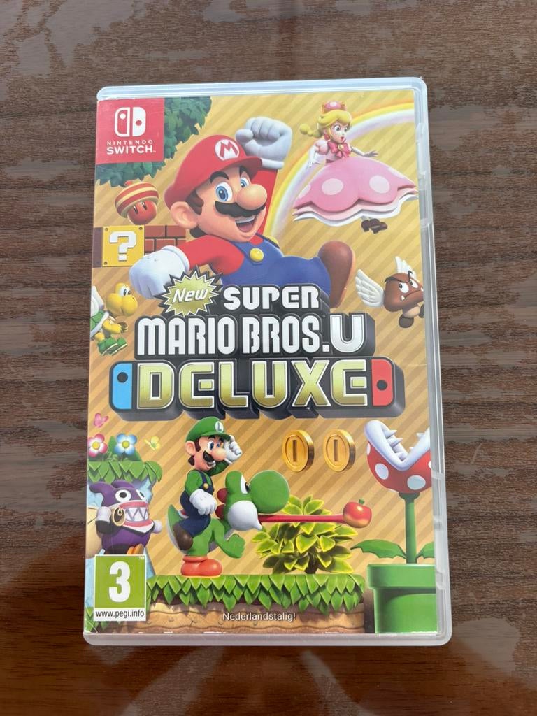 Nintendo Switch – New Super Mario Bros. U Deluxe, Ophalen of Verzenden, Zo goed als nieuw, Platform, 3 spelers of meer