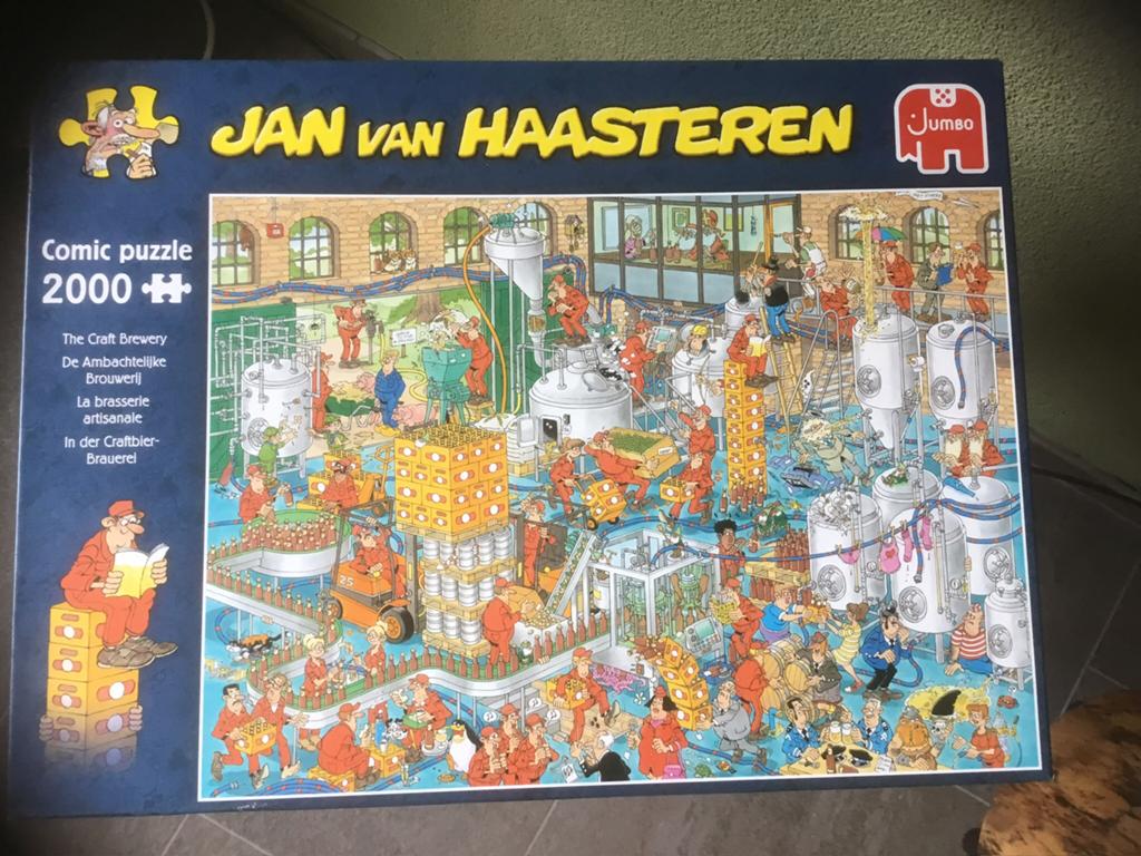 Jan  van haasteren 2000 stukjes, Ophalen of Verzenden, Meer dan 1500 stukjes, Zo goed als nieuw