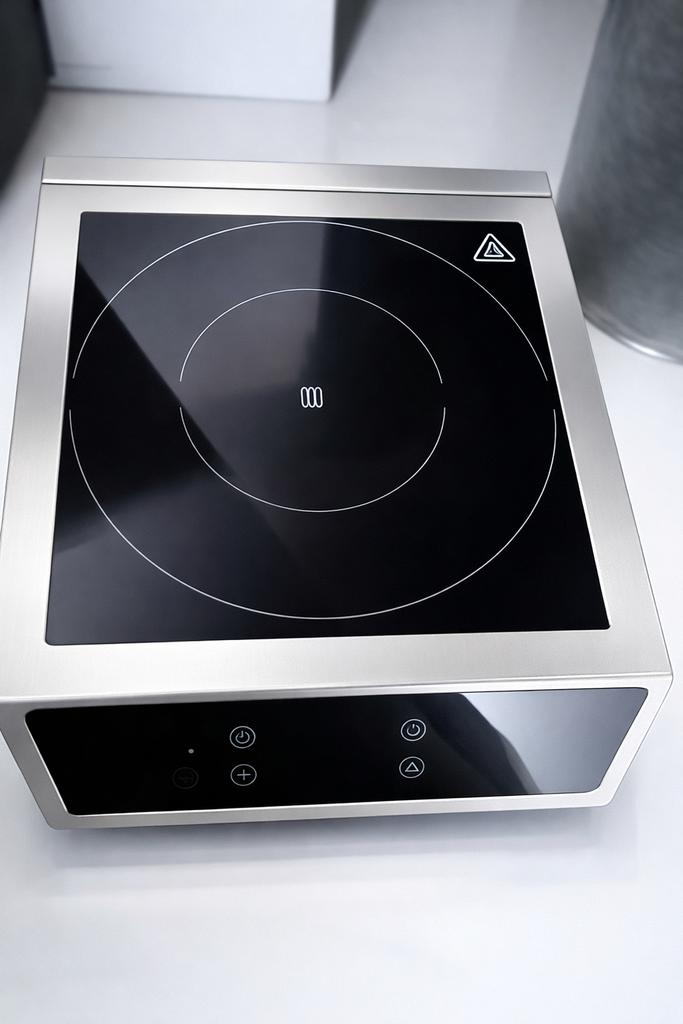 Induction plate & Showcase (display) fridge, Ophalen, Zo goed als nieuw, 25 tot 50 cm, Minder dan 100 cm