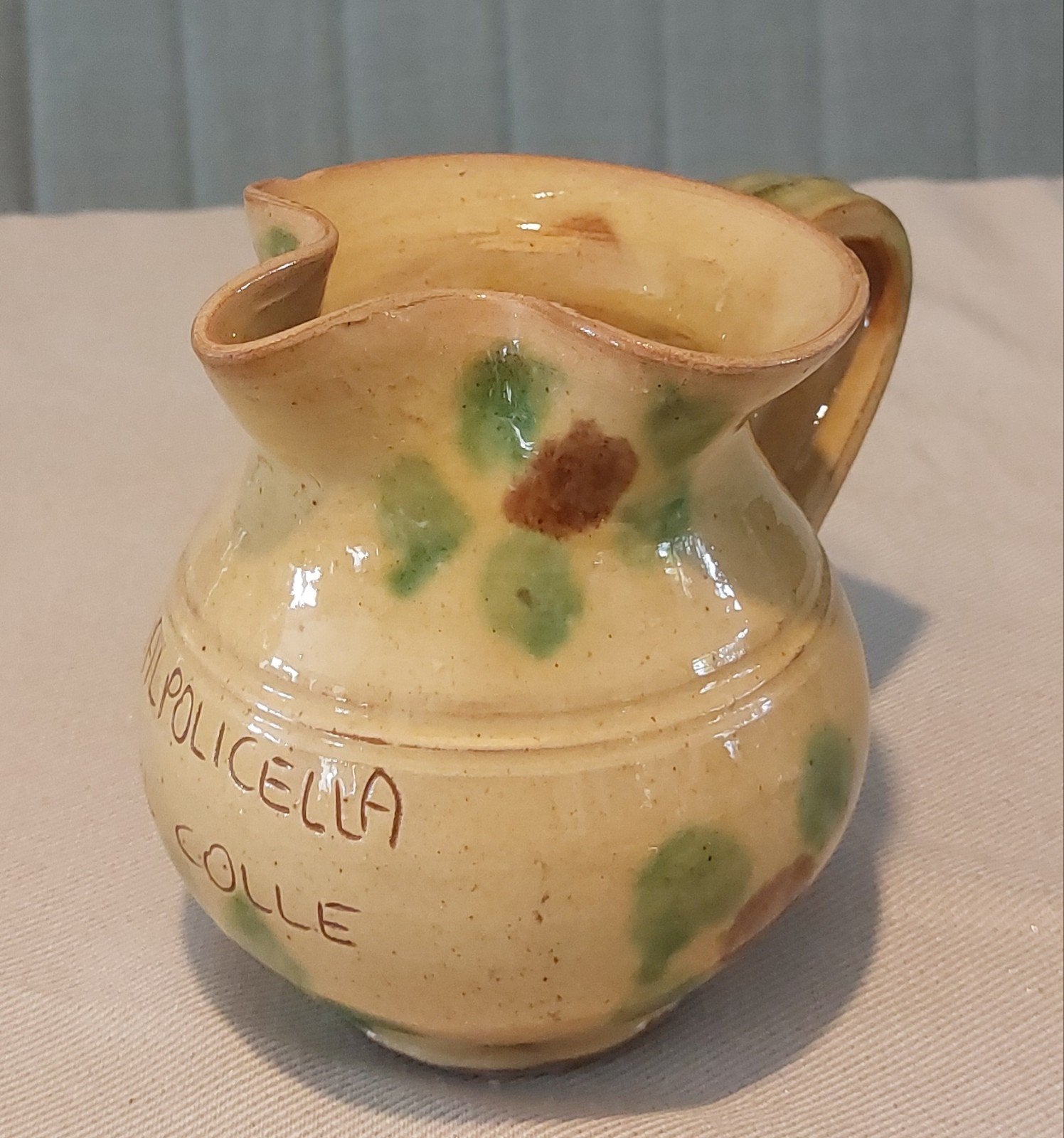 Italiaanse Keramische Wijnkruik – Valpolicella del Colle!!, Antiek en Kunst, Ophalen of Verzenden
