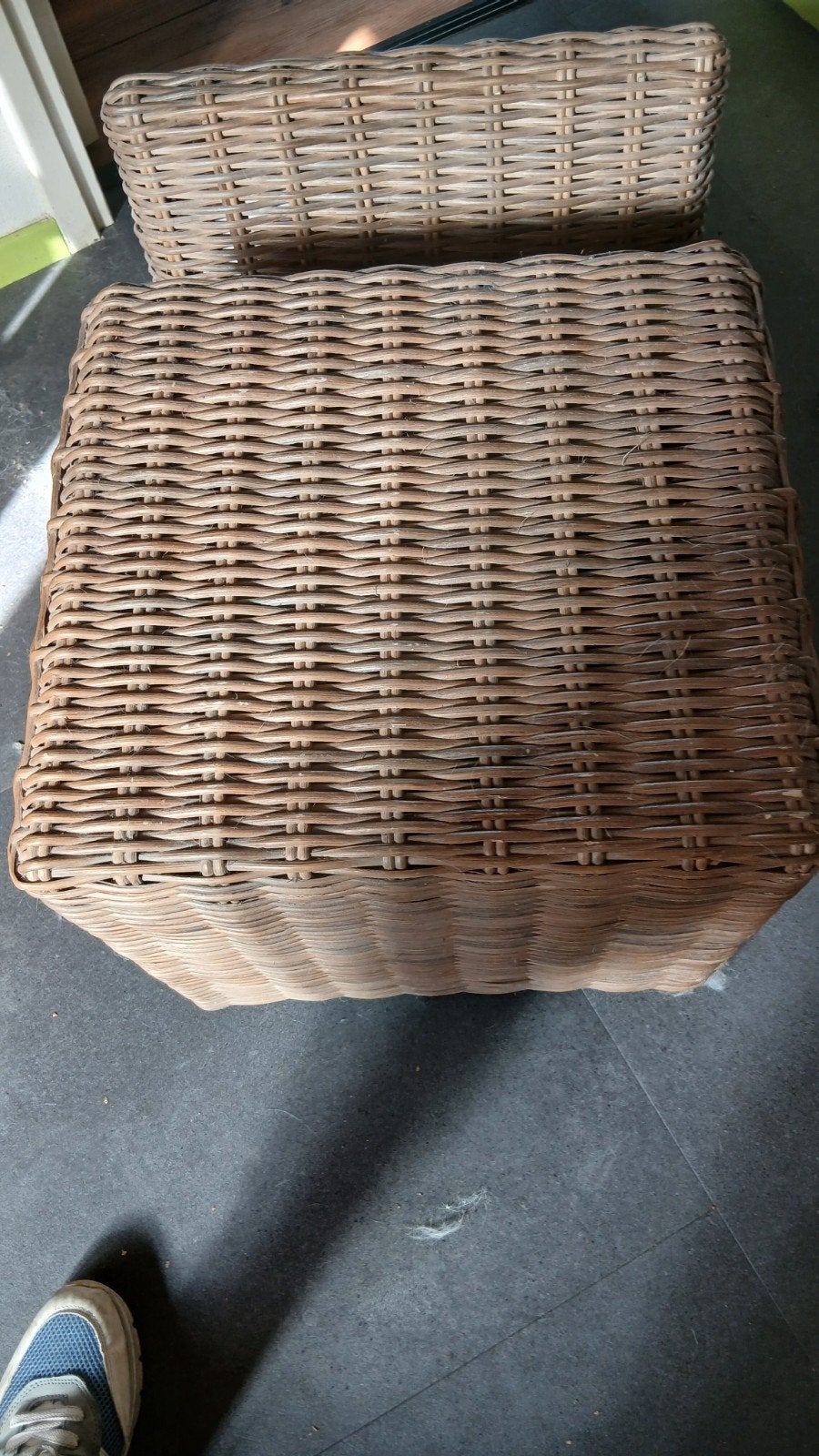 rRotan tafeltje, Ophalen, Rechthoekig, 50 tot 75 cm, Riet of Rotan