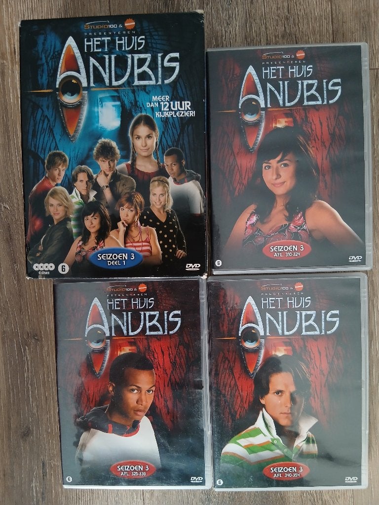 Dvds het huis anubis seizoen 3, Alle leeftijden, Ophalen of Verzenden, Zo goed als nieuw, Boxset