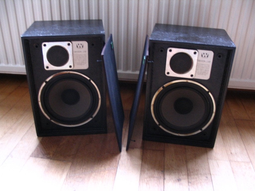 70's Wharfedale Denton 2XP boxen vintage, Overige merken, Stereo speakers, Gebruikt, Ophalen of Verzenden