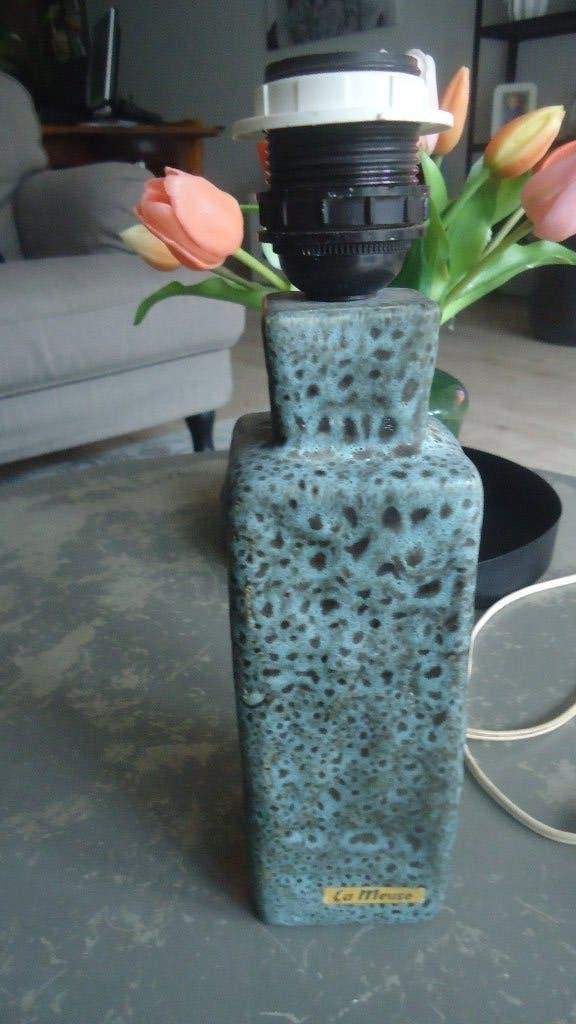 vintage La Meuse tafellamp keramiek, Vintage, Keramiek, Overige fittingen, Ophalen of Verzenden