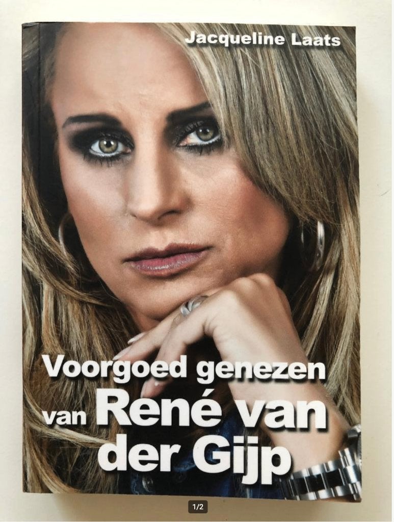 Voorgoed genezen van René van der Gijp, Verzenden, Zo goed als nieuw, Film, Tv en Media, Jacqueline Laats