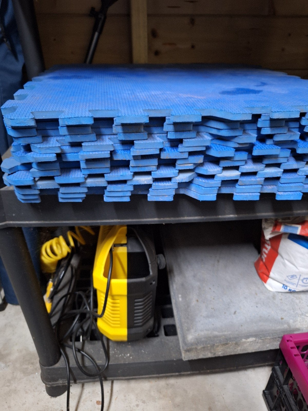 Matjes voor onder  de zwembad zijn er 14  stuks, Sport en Fitness, Fitnessmaterialen, Ophalen of Verzenden, Gebruikt