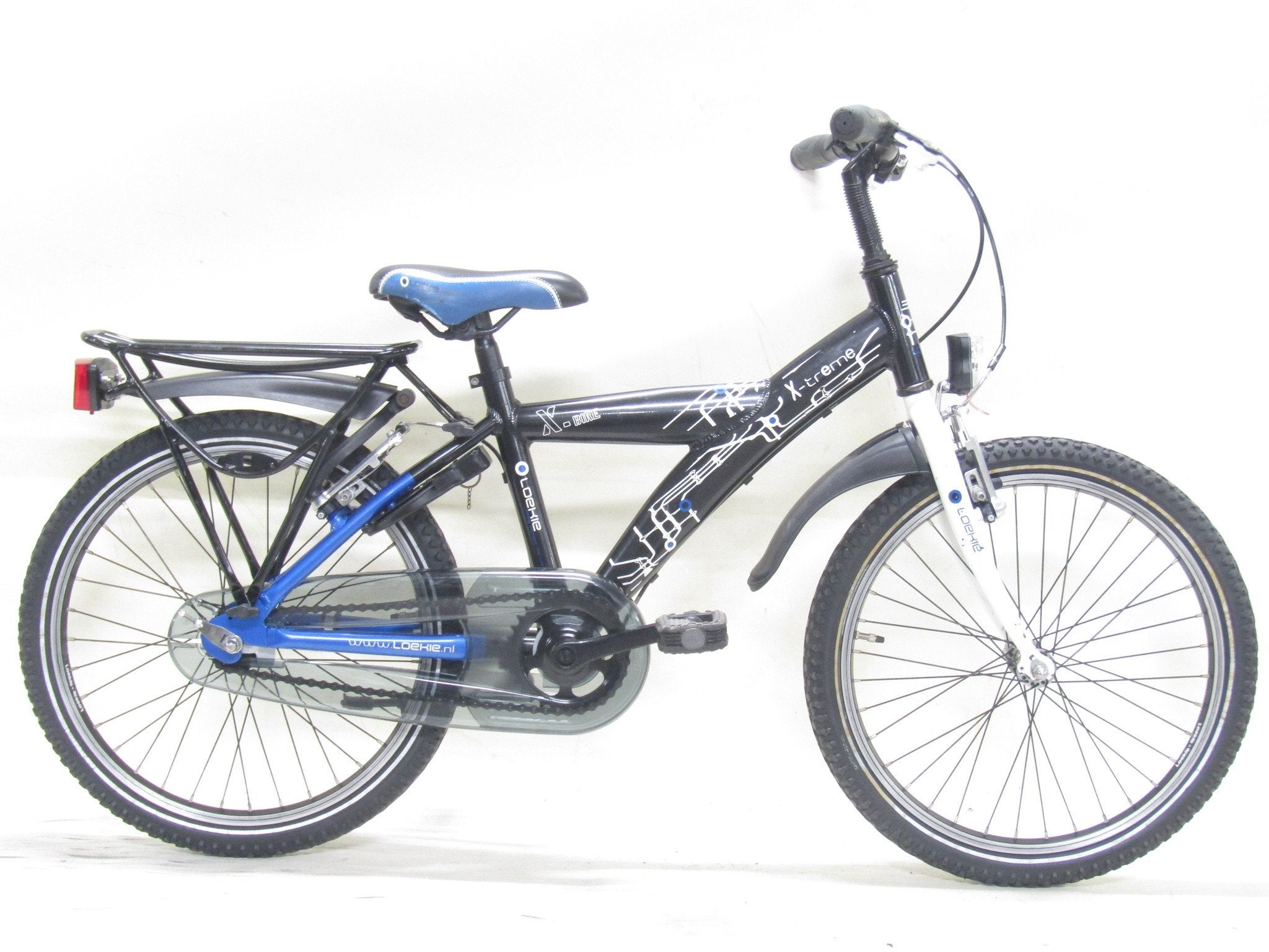 Loekie X-treme zwart jongens 31cm 20inch, Fietsen en Brommers, Fietsen | Jongens, Gebruikt, LOEKIE, Versnellingen