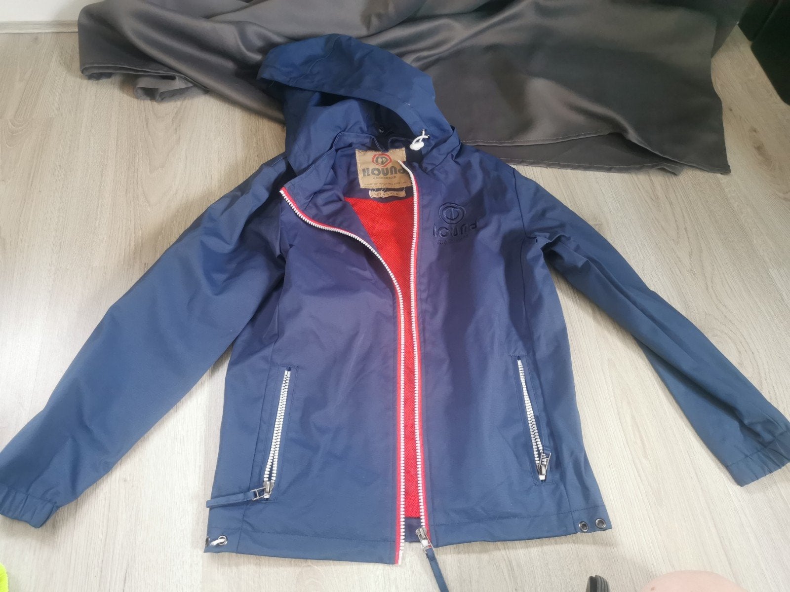 Hound Jeanswear jas - Maat 158/164, Kinderen en Baby's, Kinderkleding | Maat 158, Ophalen of Verzenden, Zo goed als nieuw, Jongen
