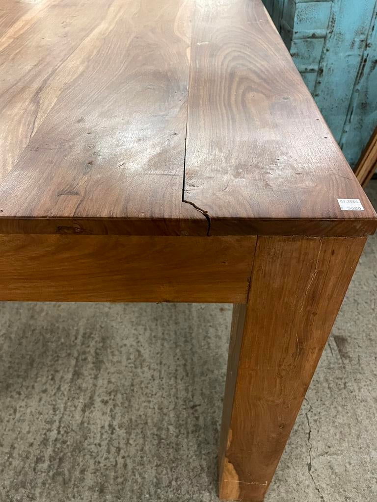 Teakhouten eettafel H76B180D91cm, Ophalen