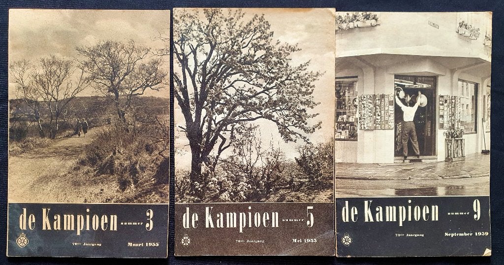 ANWB tijdschrift de Kampioen 1955, 1959., Verzenden, Gelezen, Algemeen