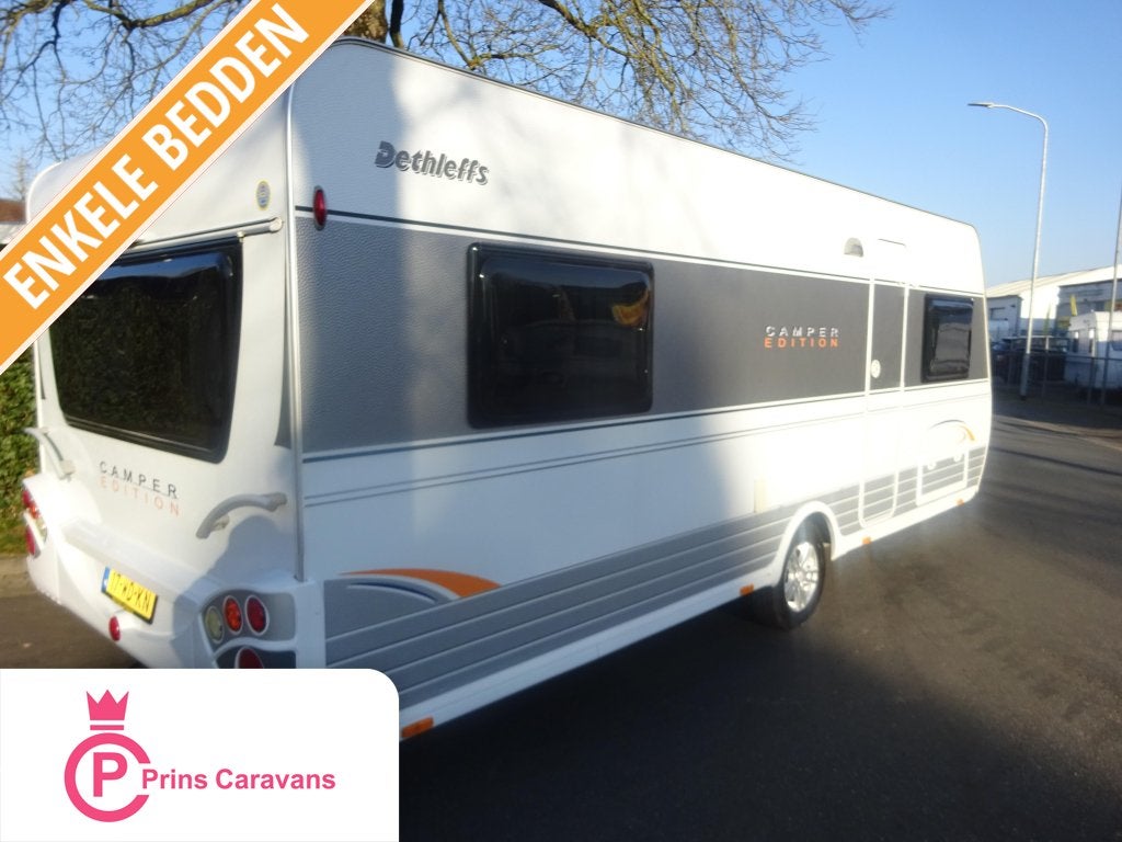 Dethleffs Camper Edition 580 Enkele Bedden, Bedrijf, Dethleffs, 5 tot 6 meter, Overige typen