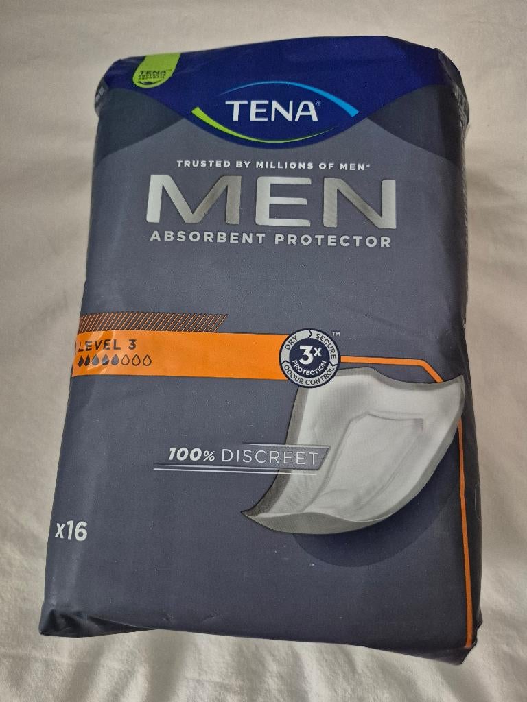 19x Tena Men Absorbent Protection - wegens overcompleet, Ophalen of Verzenden, Nieuw