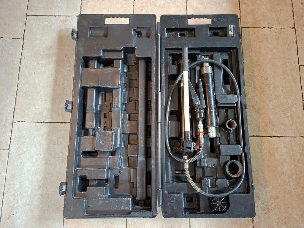 Goede Omega no. 50100 10 ton hydraulische handpomp!, Auto diversen, Ophalen of Verzenden, Gebruikt