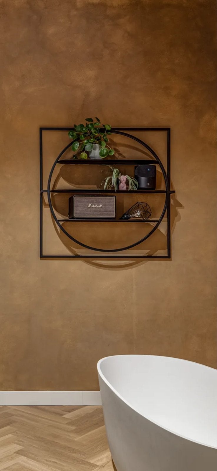Bolia Wandrek 110x110cm - Modern en Stijlvol, Ophalen, Zo goed als nieuw