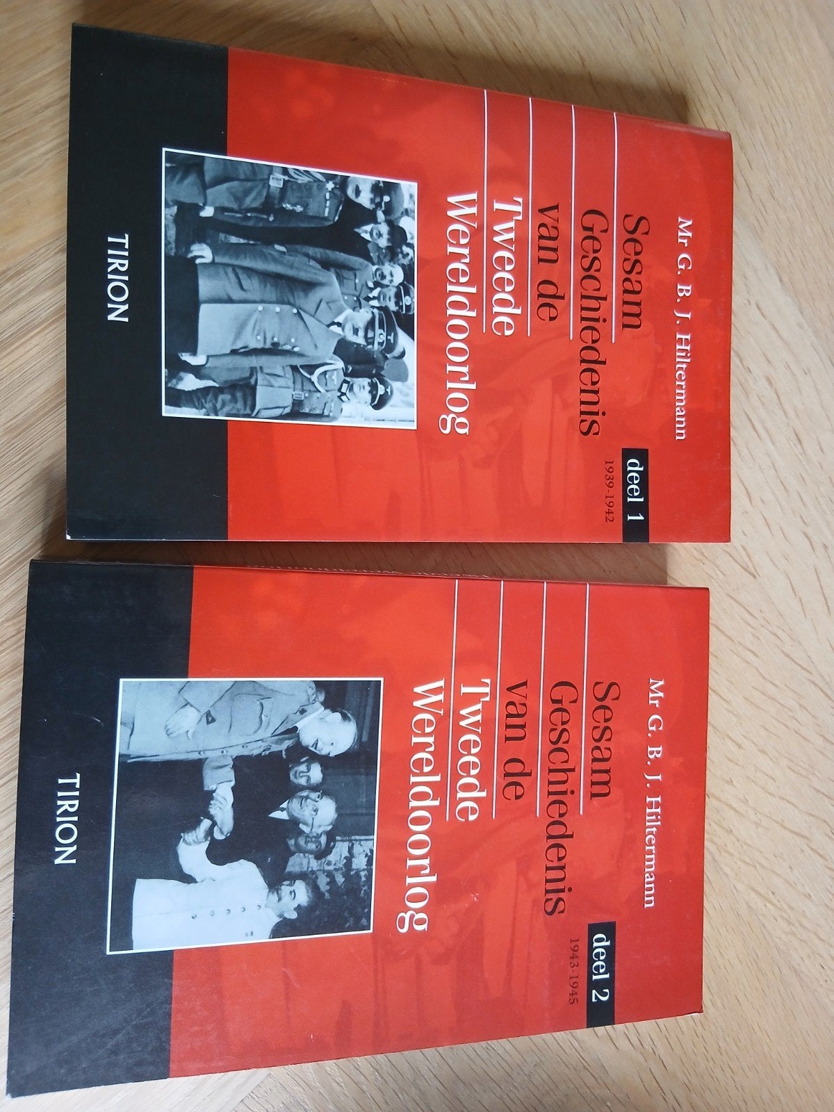 Sesam Geschiedenis van de Tweede Wereldoorlog - Deel 1 & 2, Boeken, Ophalen of Verzenden, Algemeen, Mr. G.B.J. Hiltermann, Tweede Wereldoorlog