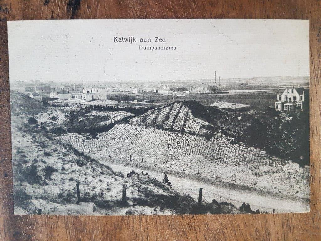 Ansichtkaart Katwijk aan Zee Duinpanorama, Ophalen of Verzenden, Voor 1920, Gelopen, Zuid-Holland