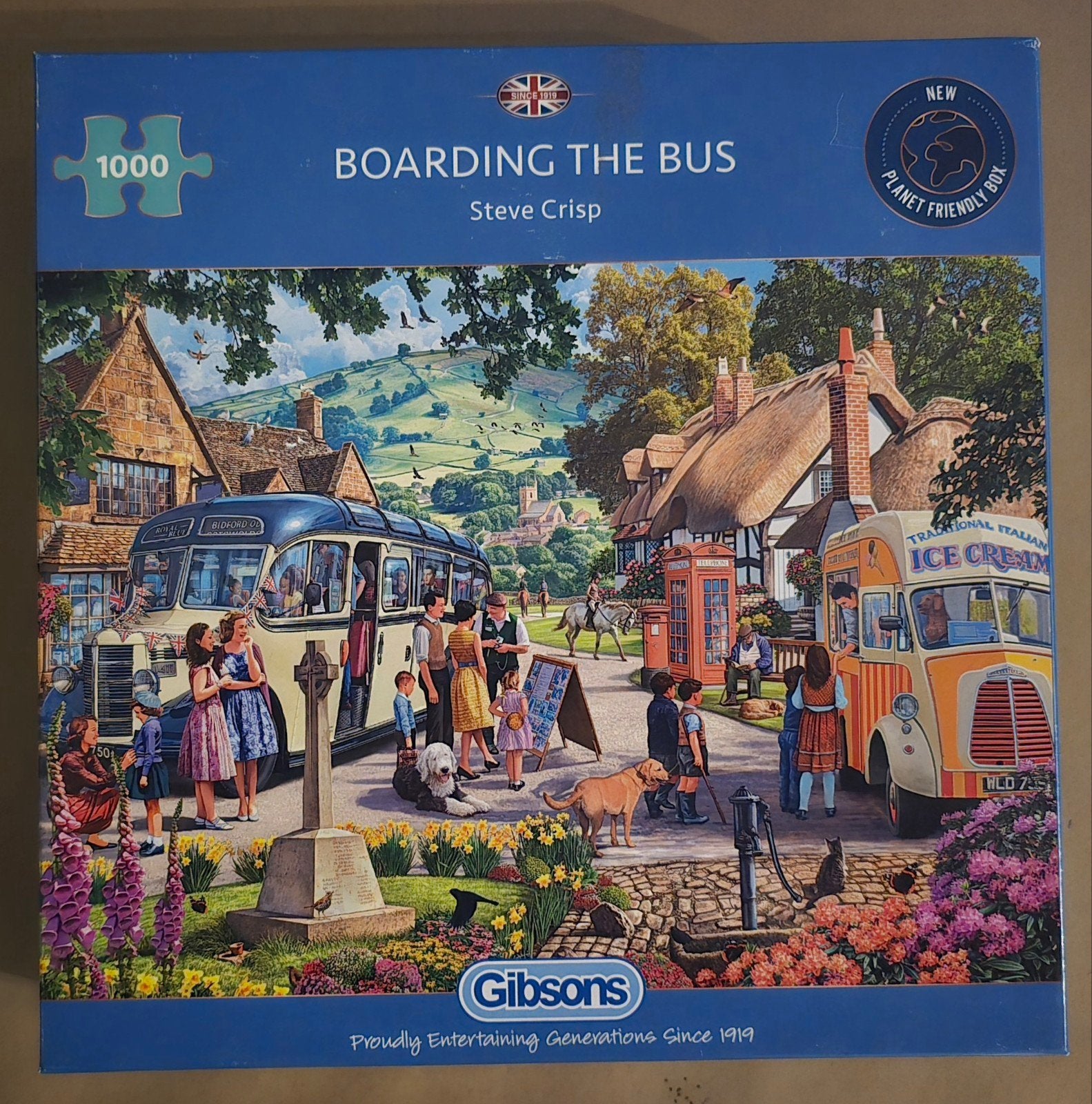 Gibson puzzels, Ophalen of Verzenden, 500 t/m 1500 stukjes, Zo goed als nieuw