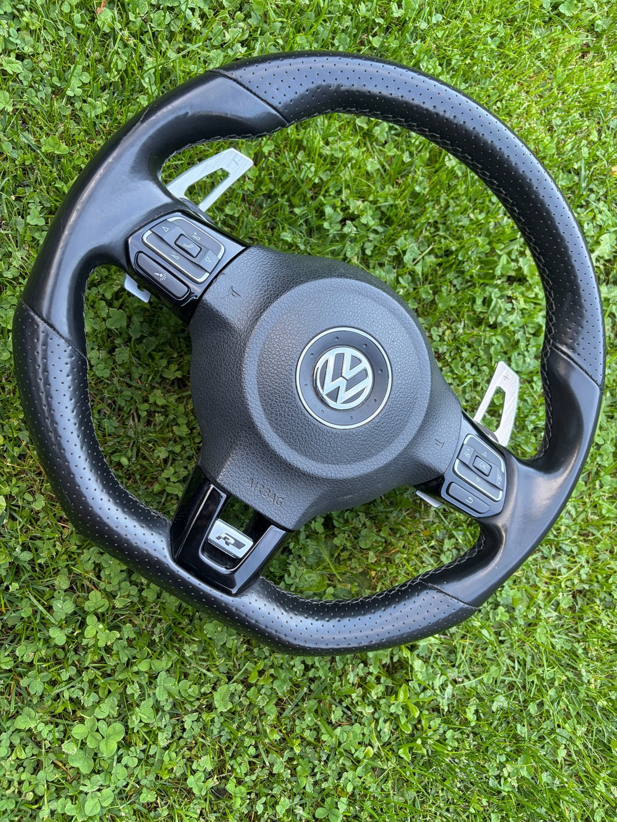 Volkswagen Golf R Stuurwiel met schakelpaddles, Auto-onderdelen, Ophalen of Verzenden, Gebruikt, Volkswagen