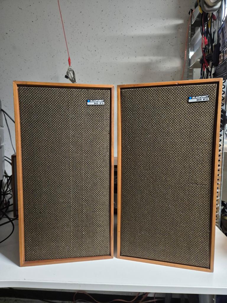 Vintage Blaupunkt HIFI LAB speakers uit de 70's, Audio, Tv en Foto, Luidsprekers, Ophalen of Verzenden, Minder dan 60 watt, Front, Rear of Stereo speakers