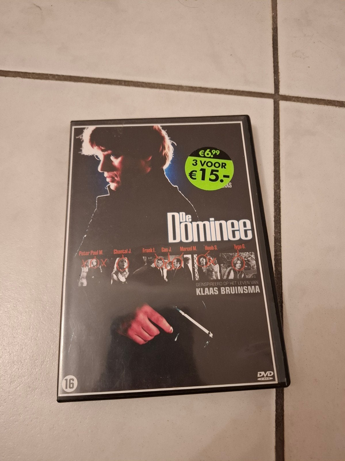 De Dominee (Klaas Bruinsma) DVD, Ophalen, Zo goed als nieuw, Overige genres, 1 bandje