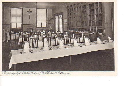Ansichtkaart 	Rotterdam	De Thabor		Eetzaal, Verzenden, 1940 tot 1960, Ongelopen, Zuid-Holland