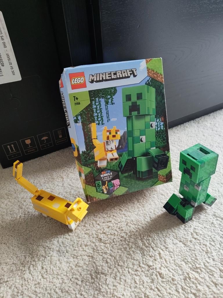 Lego Minecraft 21156, Ophalen of Verzenden, Zo goed als nieuw