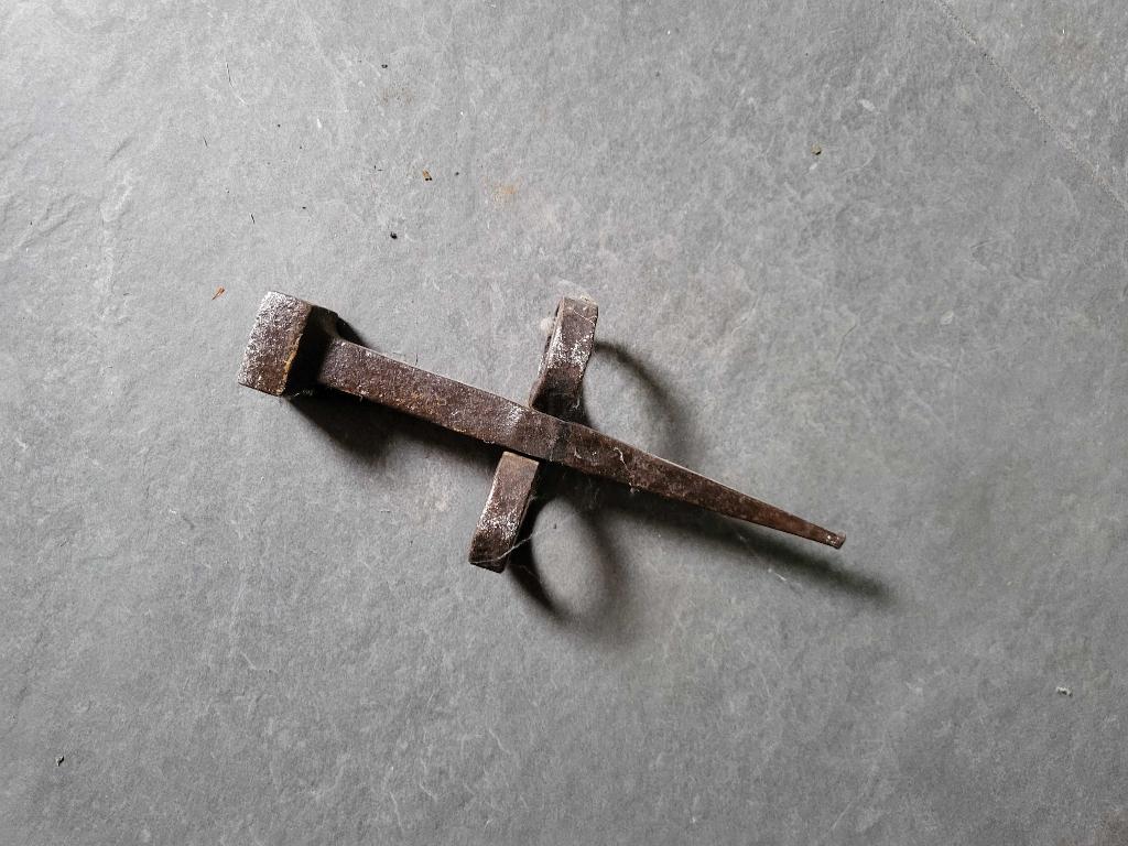 Antiek ijzeren Haarspit - haargetouw ca. 1800, Antiek en Kunst, Antiek | Gereedschap en Instrumenten, Ophalen of Verzenden