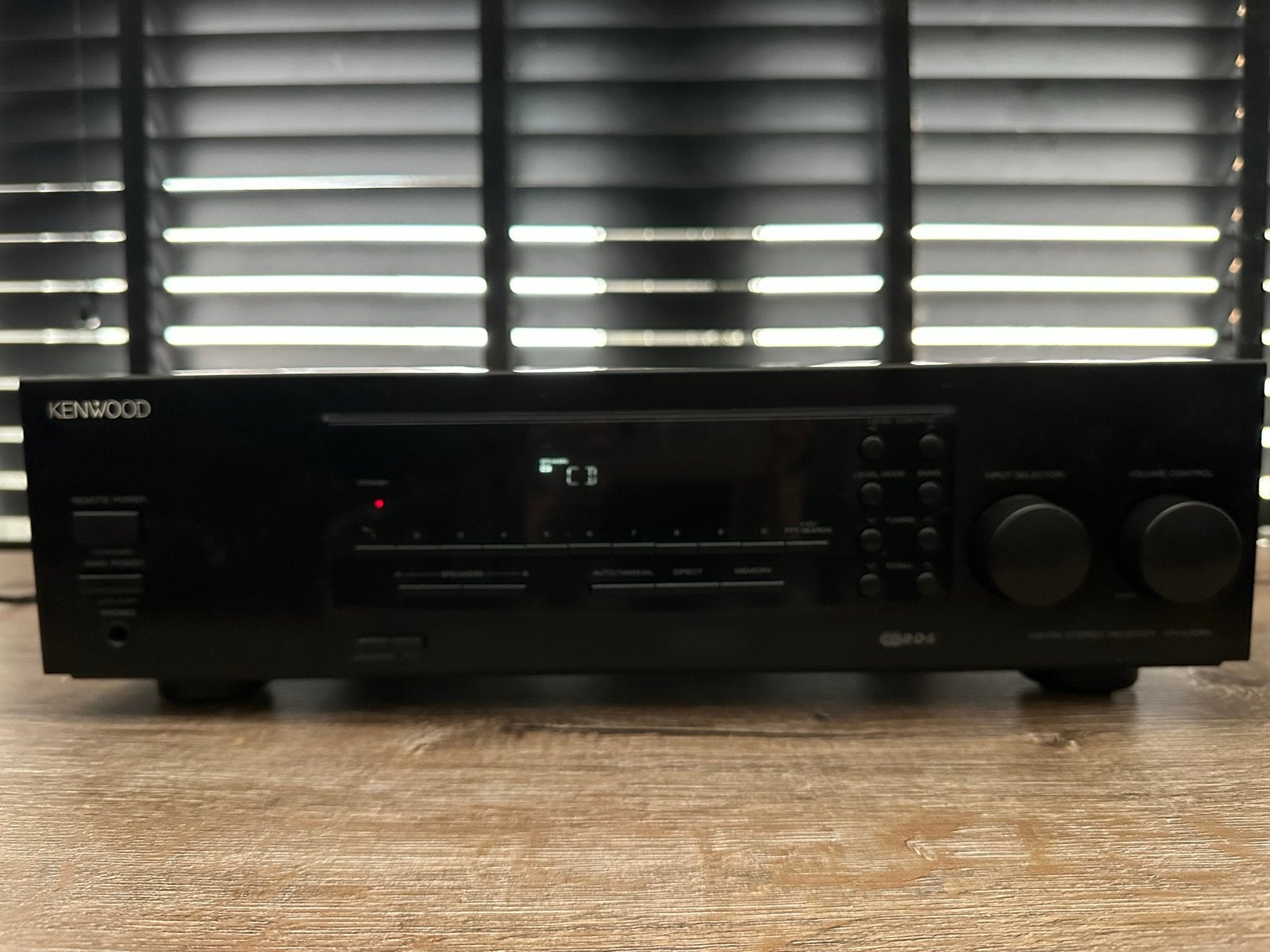 Kenwood KR-A3080 AM-FM Stereo Receiver, Ophalen, Gebruikt, Stereo, 120 watt of meer