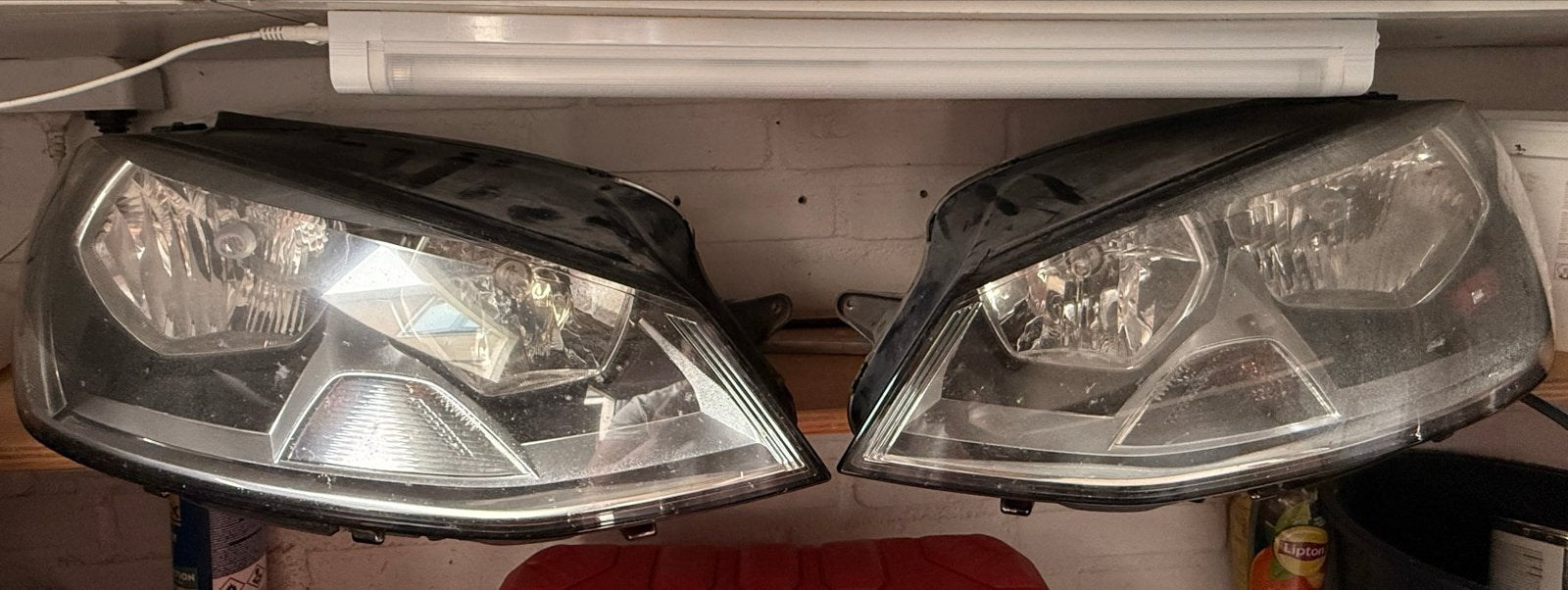 Koplampen Volkswagen Golf 7 (set), Auto-onderdelen, Ophalen, Gebruikt, Volkswagen