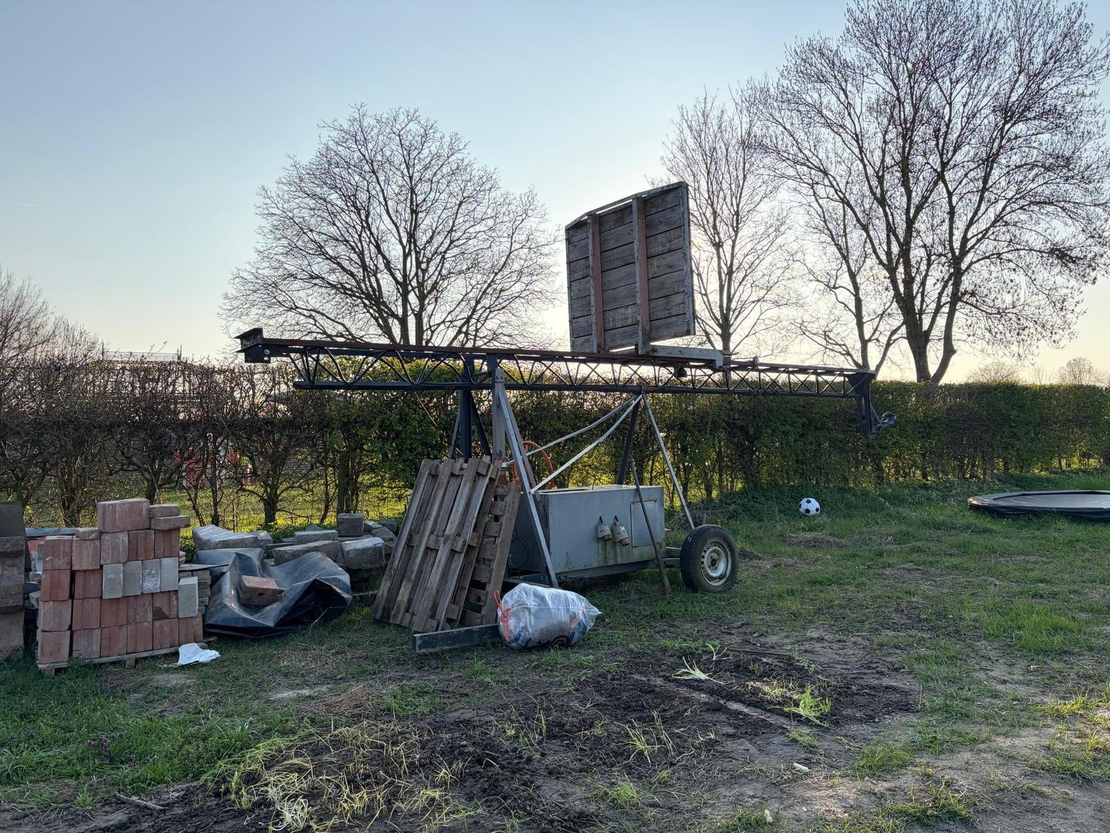 Gebruikte maar goed werkende LIER, Doe-het-zelf en Verbouw, Lieren en Takels, Ophalen of Verzenden, Gebruikt