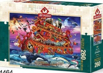 Art Puzzle - Noah’s Ark - 260XL stukjes, Ophalen of Verzenden, Minder dan 500 stukjes, Nieuw, Legpuzzel