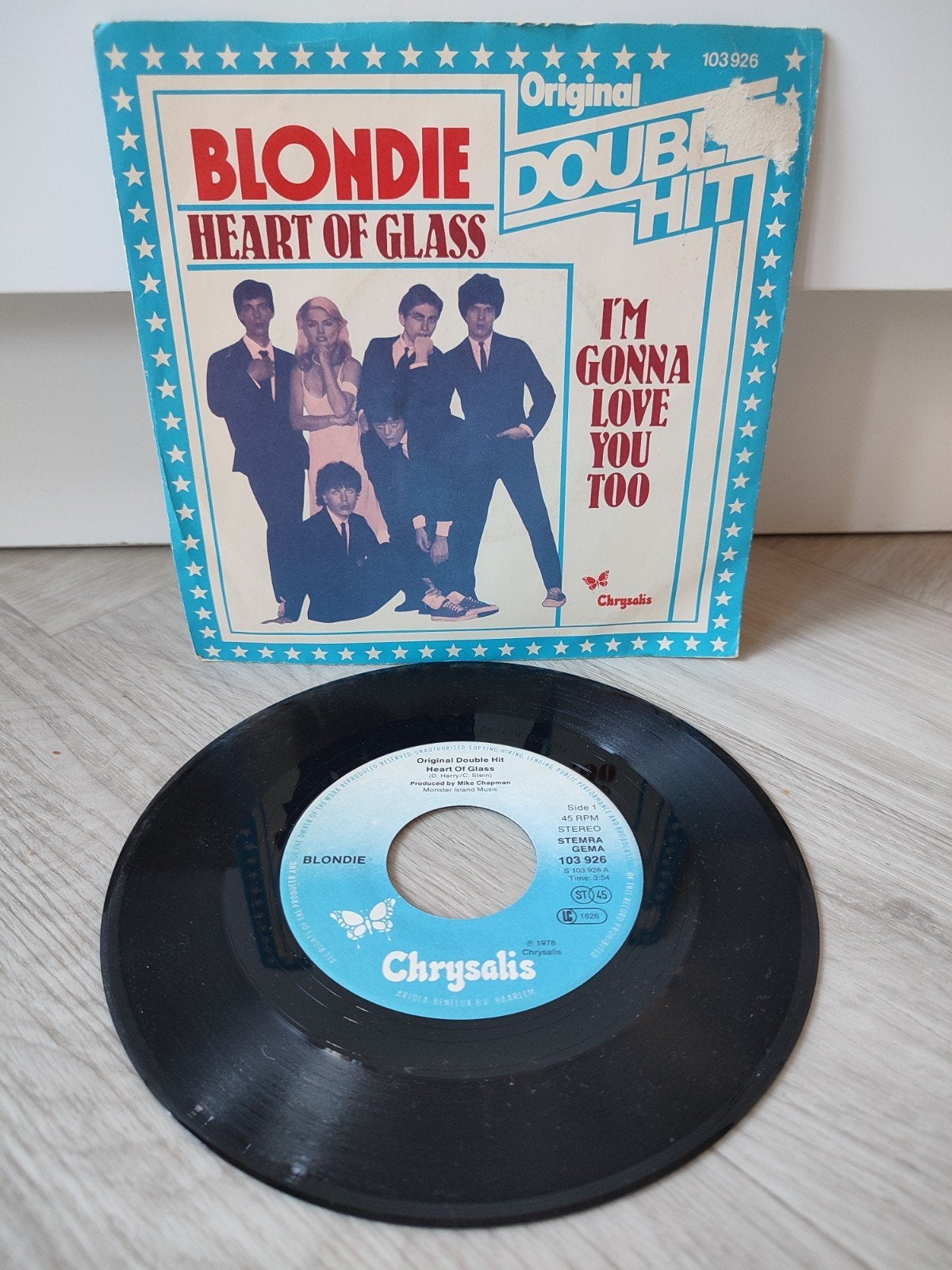 Blondie - Heart of Glass (Double Hit versie), LP, Gebruikt, 7 inch, Ophalen of Verzenden