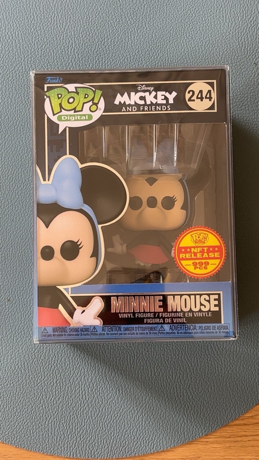 Funko Pop! Digital Mickey and Friends Minnie Mouse 244 NFT, Ophalen of Verzenden, Nieuw