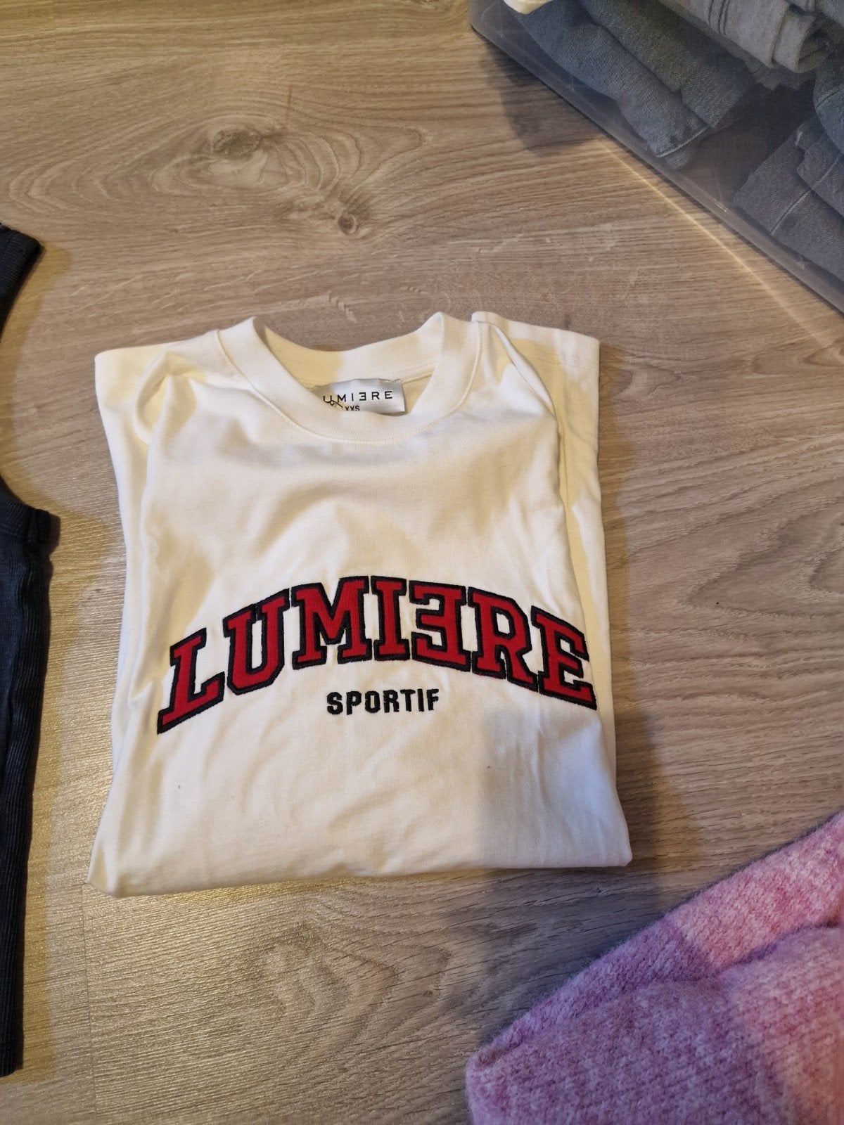 Tshirt lumiere nieuw maat xxs, Nieuw, Ophalen of Verzenden, Maat 34 (XS) of kleiner, Lumiere