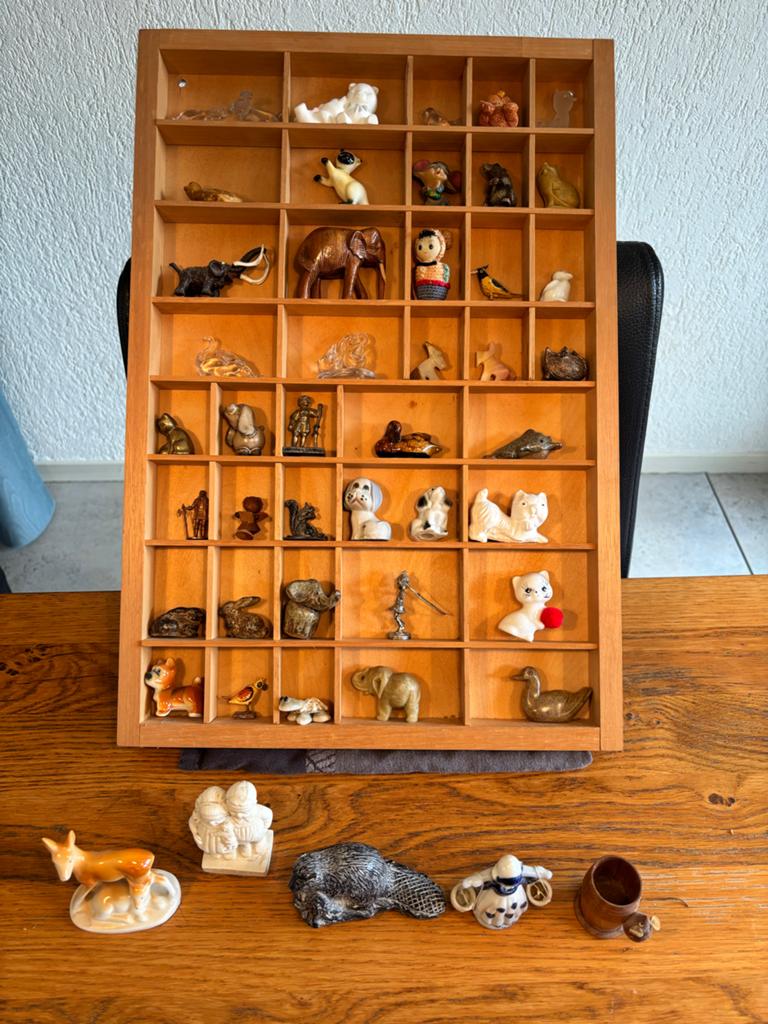 Vintage letterbak (35x52cm), Verzamelen, Ophalen of Verzenden, Gebruikt, Dier